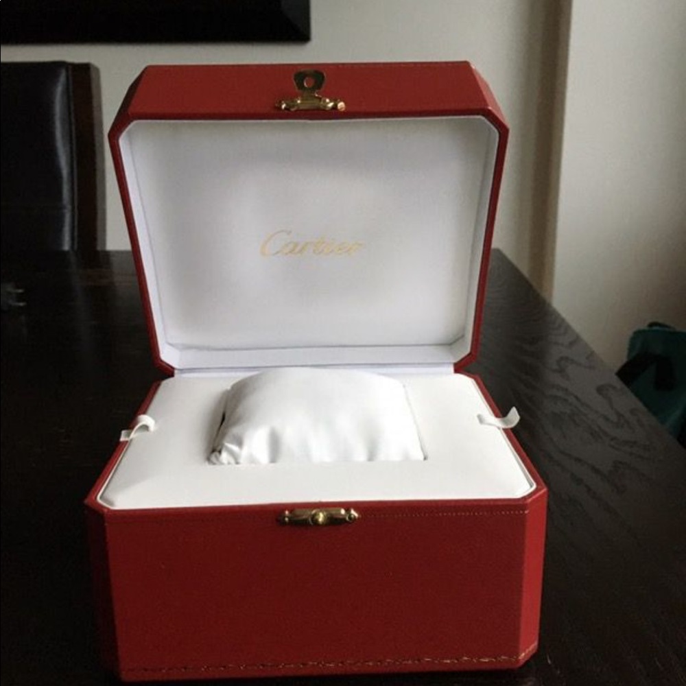 Cartier watch box